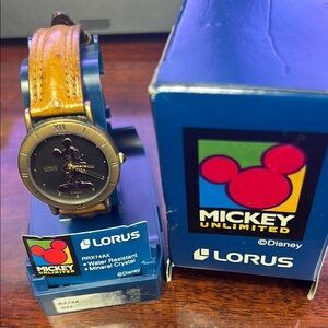 Disney Mickey Unlimited Brown Watch